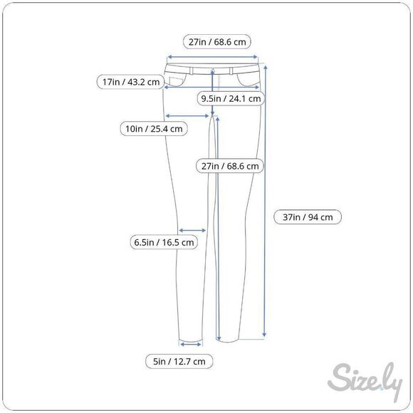 Just Black Women's Skinny Jeans Size 28 Medium Wash Blue Denim 27x27 - Picture 2 of 11